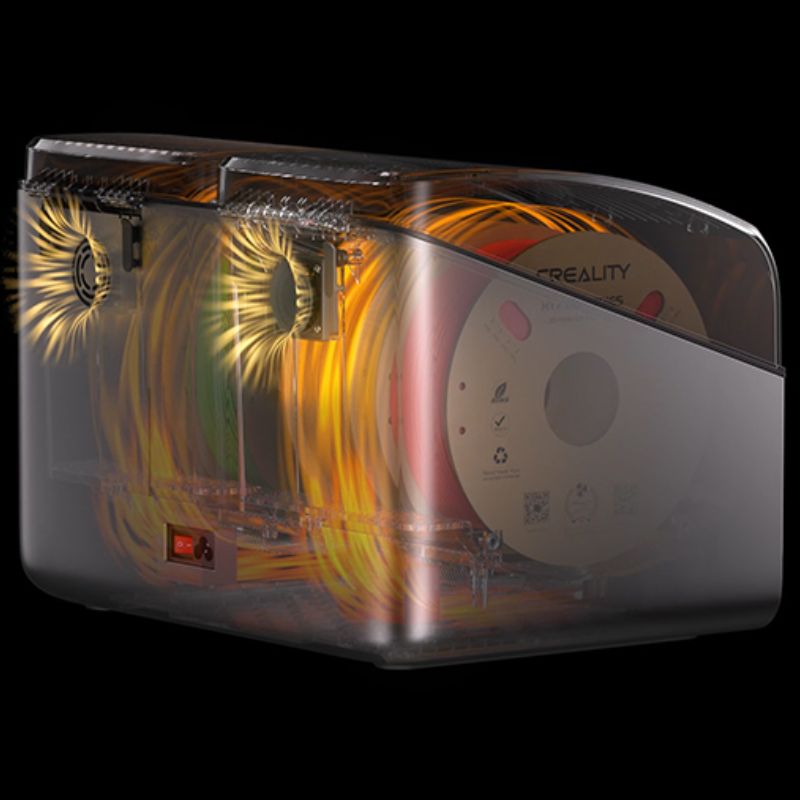 Fortschrittliche Technologie des Creality Space Pi X4 Filamenttrockners