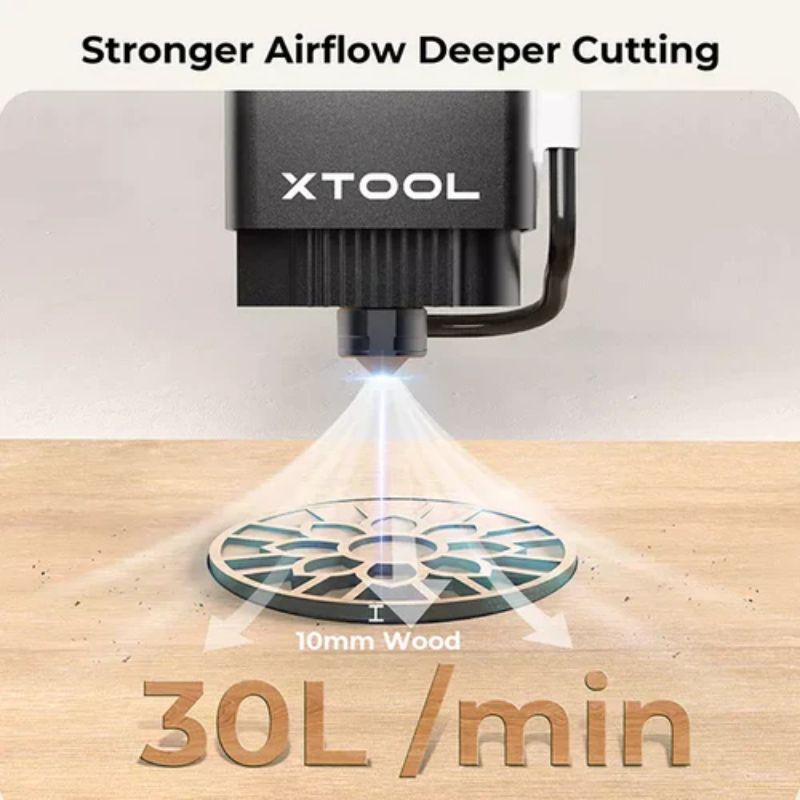 Einstellbarer Luftstrom Air Assist M1 xTool