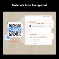 Creality Falcon A1 10W Materialerkennung