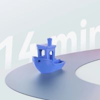 Schneller Druck Anycubic Kobra 4 600 mm s