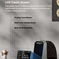 Creality Space Pi Filament Dryer -  écran tactile