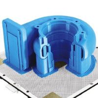Zortrax M200 Plus - perforierte Druckplatte