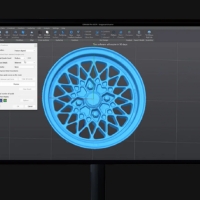 Volumetrische Genauigkeit des EinScan Trak beim 3D-Scannen