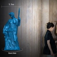 Schnelle Kalibrierung des 3D-Scanners EinScan Trak
