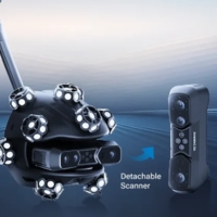 EinScan Trak als handgeführter 3D-Scanner