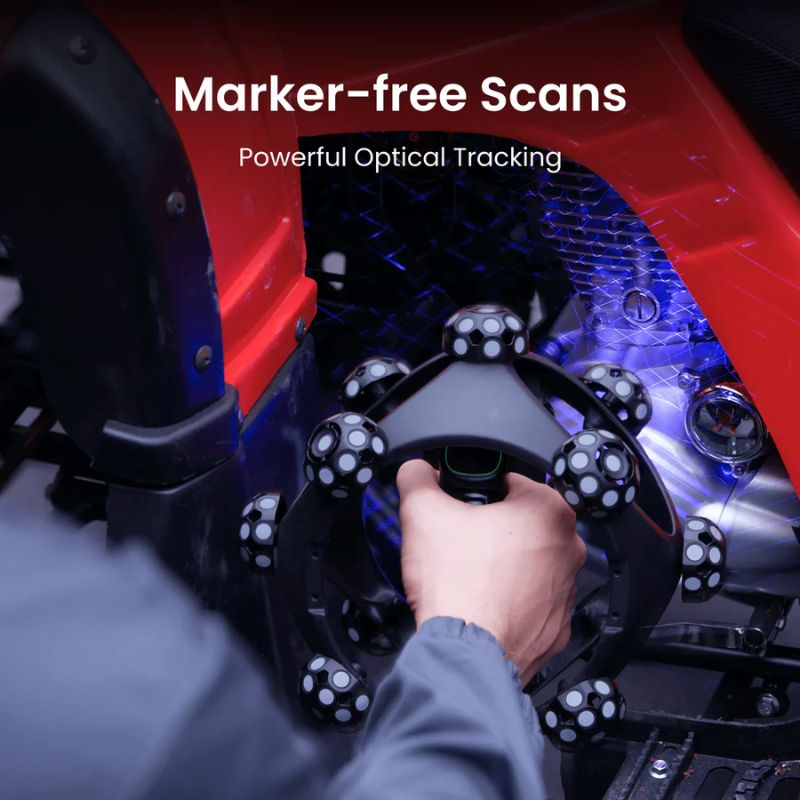 Markerfreies Scannen mit dem Revopoint Trackit SR