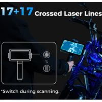 EinScan Rigil Lite gekreuzte Laserlinien HD