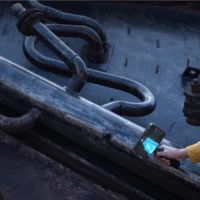 EinScan Rigil Lite dunkle Oberflächen Scan