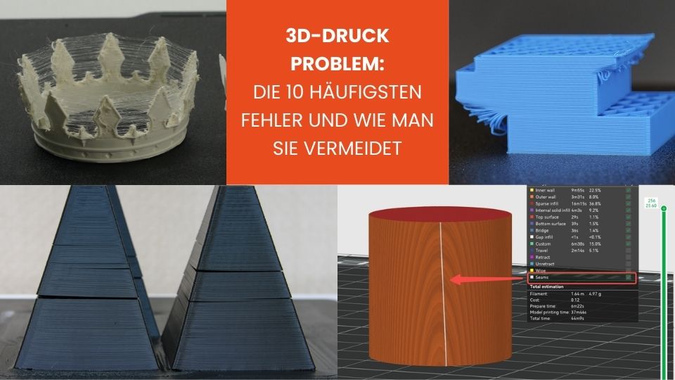 3D-Druck Problem_ Die 10 Häufigsten Fehler und Wie man Sie Vermeidet